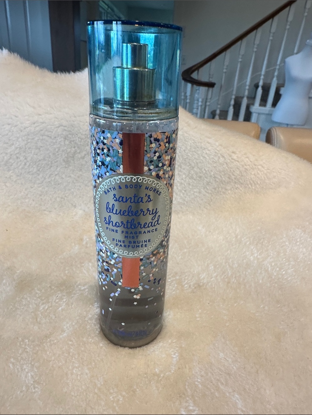 Santa’s blueberry shortbread mist